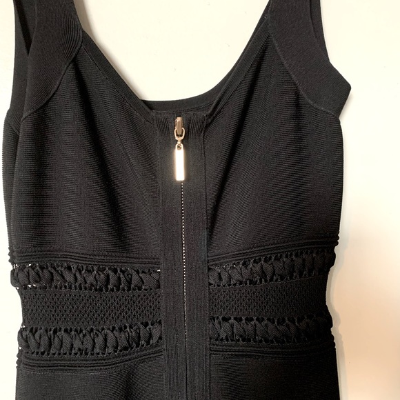 Black body- con, Guess by Marciano dress, unique style worn once. - Picture 4 of 7